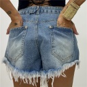 shorts sgambato e sfrangiato street